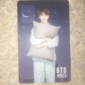 BTS JUNGKOOK photo card